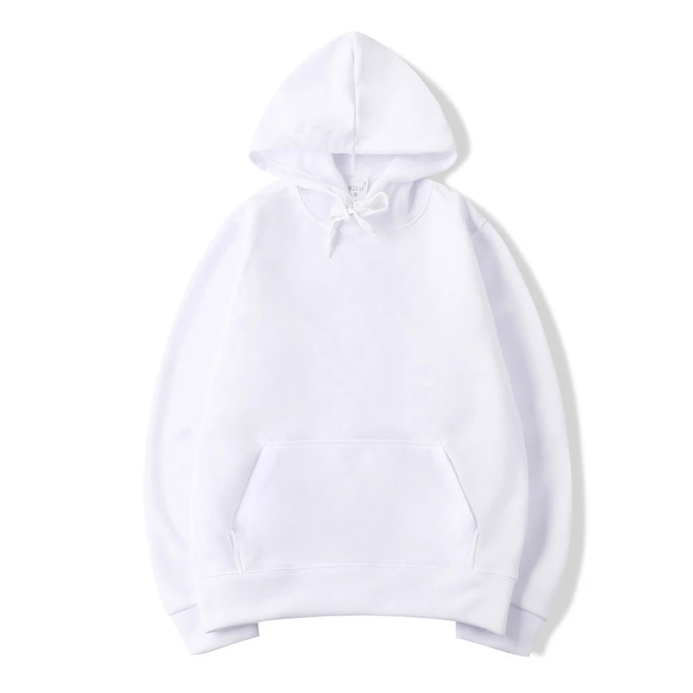 Men's Hoodies Women Pullover Spring Autumn Casual Hoodie Sweatshirts Solid Color Hoodies Oversize Black Sweatshirt For Male - Image 10