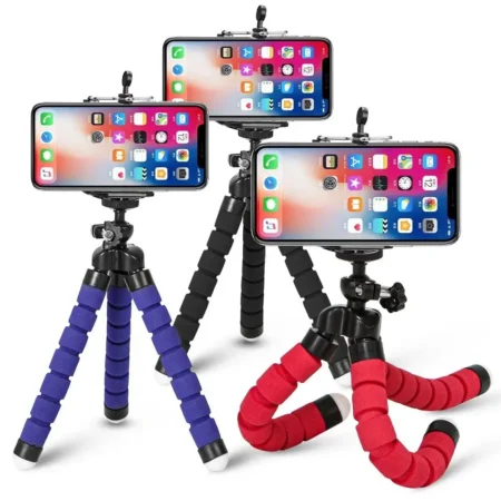 Tripod For Phone Mobile Camera Holder Clip Smartphone Monopod Tripe Stand Octopus Mini Tripod Stativ For Phone