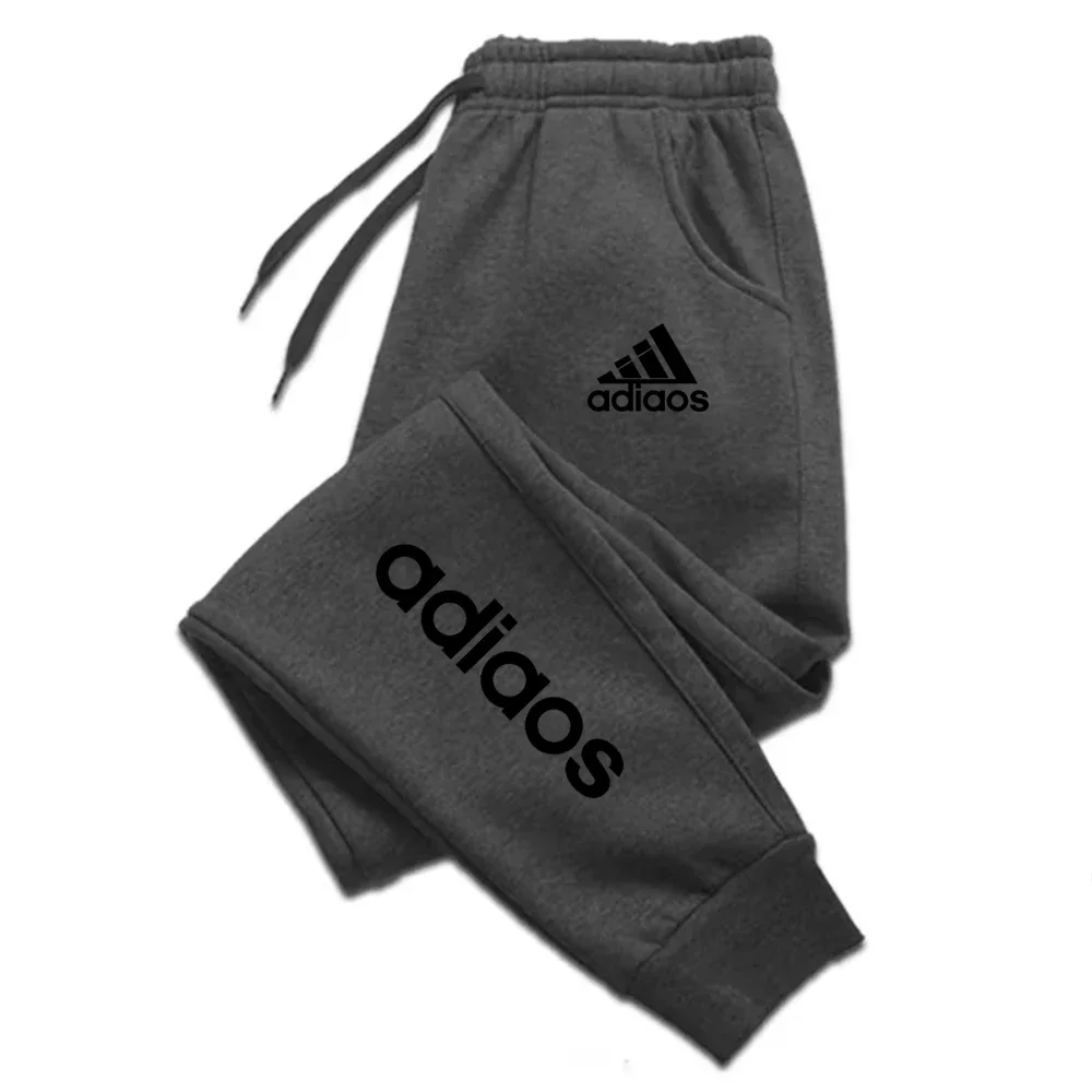 Men's sweatpants, trendy autumn and winter sports pants, jogging fitness running pants, casual, trendy, comfortable and fas - Image 5
