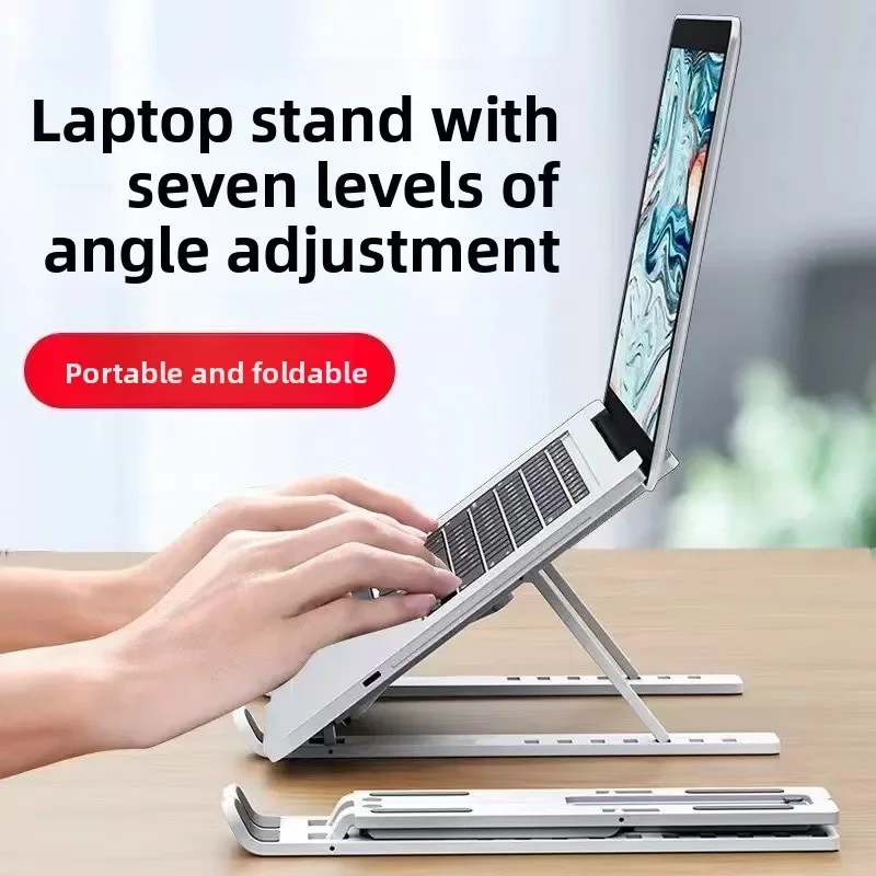 Laptop Holder Can Lift the desktop, Increase Heat Dissipation, Portable Folding Tablet, Desk Portable - Image 4