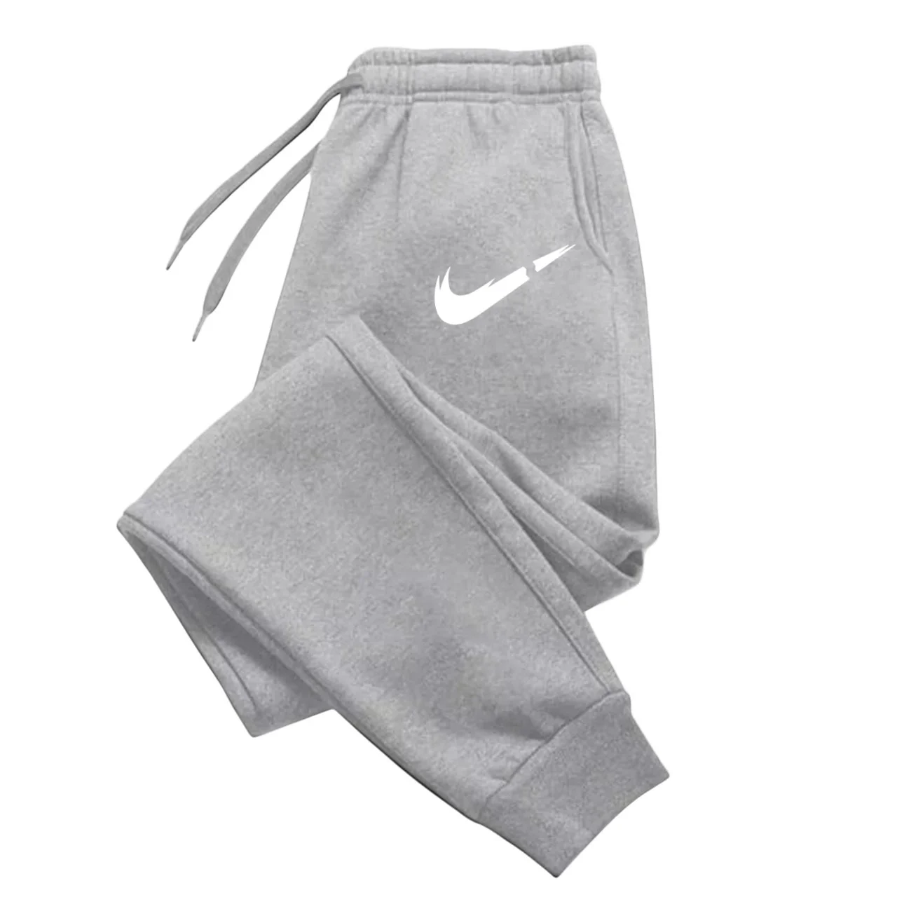 Printed logo pants, men's fashion sport pants, drawstring sport pants, casual loose pants, wholesale sport pants - Image 5