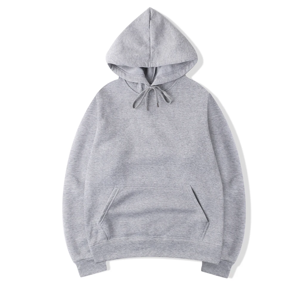 Men's Hoodies Women Pullover Spring Autumn Casual Hoodie Sweatshirts Solid Color Hoodies Oversize Black Sweatshirt For Male - Image 9