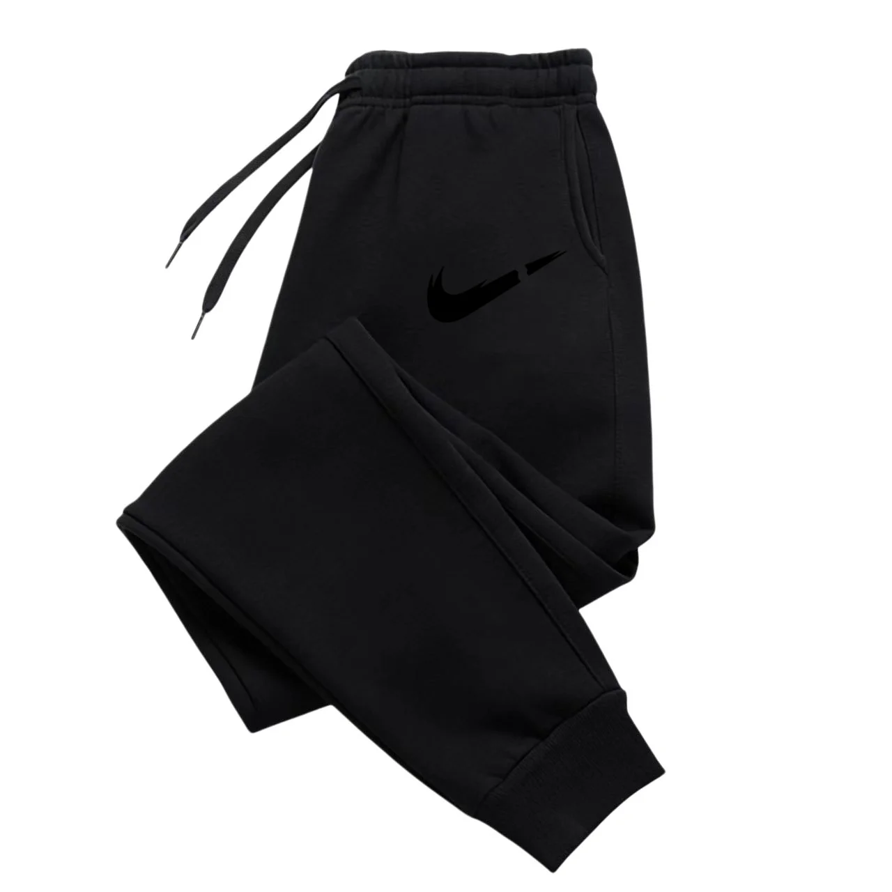 Printed logo pants, men's fashion sport pants, drawstring sport pants, casual loose pants, wholesale sport pants - Image 9