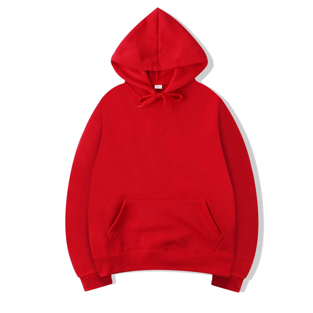 Men's Hoodies Women Pullover Spring Autumn Casual Hoodie Sweatshirts Solid Color Hoodies Oversize Black Sweatshirt For Male - Image 11