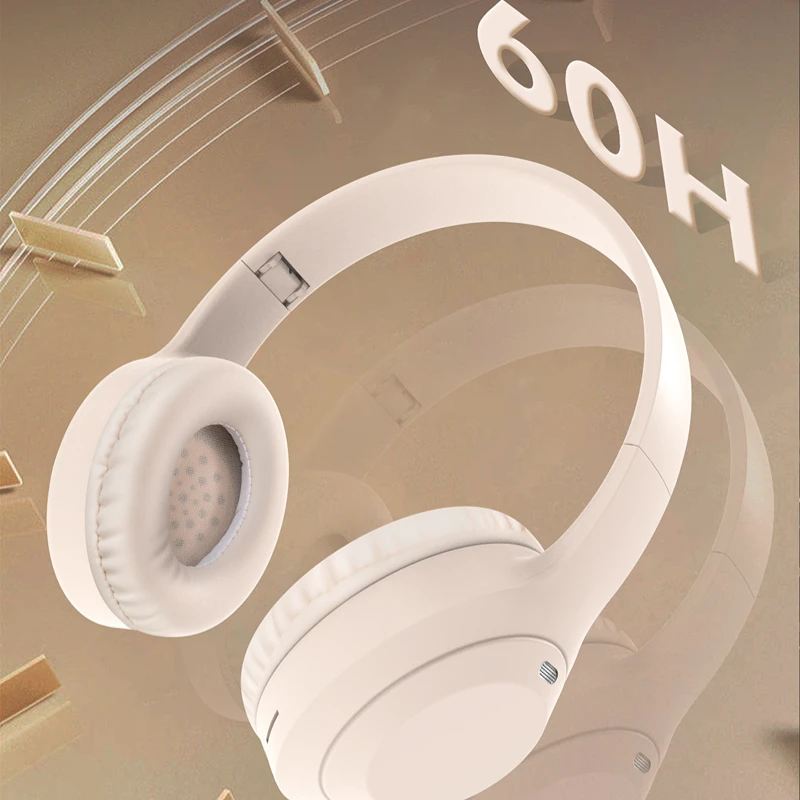 Over Ear HIFI Stereo M5 Headsets Wireless Bluetooth 5.3 Headphones Sports Gaming Earphones Support TF/AUX Noise Reduction - Image 2