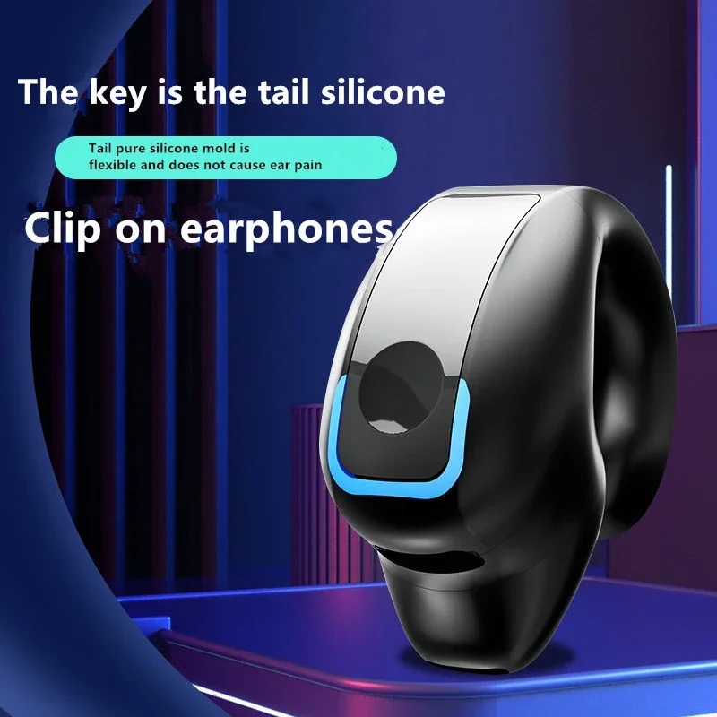 Earphone Clip Wireless Bluetooth Headphones - Image 2