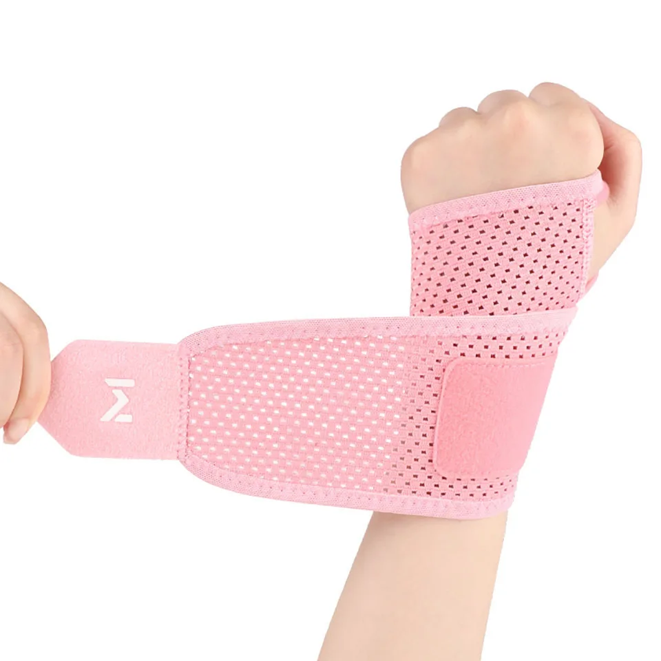 GTUBIKE 1PCS Breathable Wrist Support Brace for Gym/Work - Adjustable Compression Sleeve, Arthritis & Carpal Tunnel Relief - Image 7