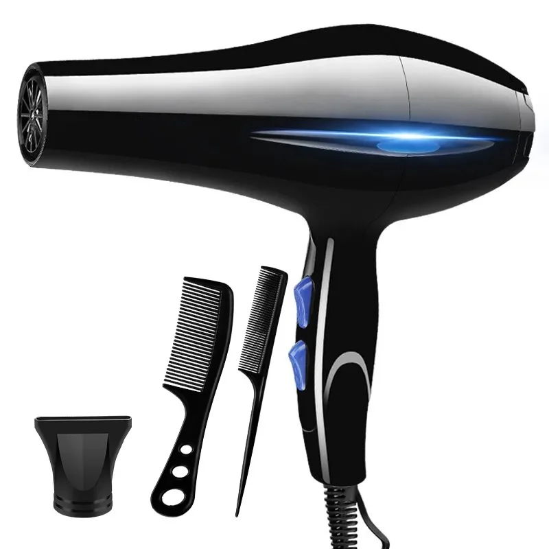 Hair Dryer 2200W Professional Powerful Hair Dryer Fast Heating Hot And Cold Adjustment Ionic Air Blow Dryer with Air Collecting - Image 7