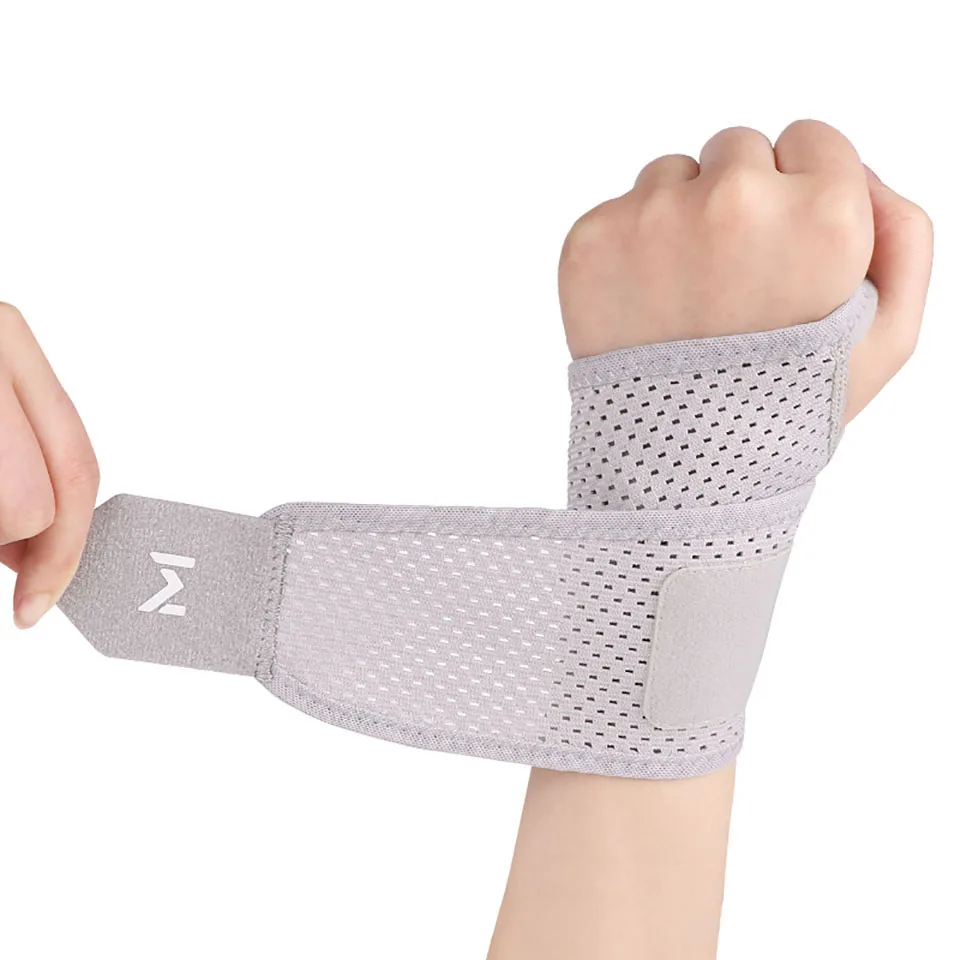 GTUBIKE 1PCS Breathable Wrist Support Brace for Gym/Work - Adjustable Compression Sleeve, Arthritis & Carpal Tunnel Relief - Image 8