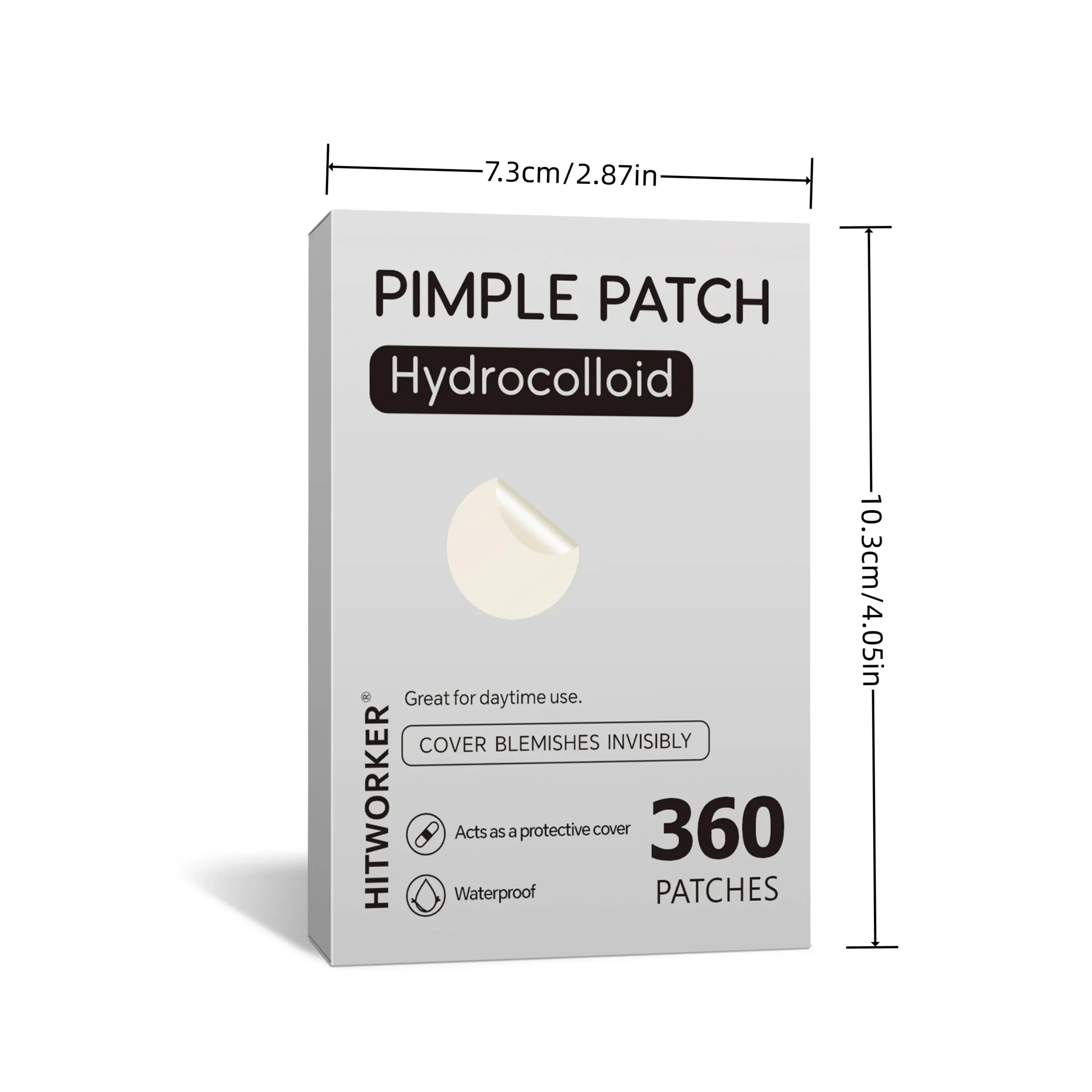 360pcs Face Acne Patch Invisible Skin Care Pimple Acne Patches Anti-inflammatory Healing Absorbing Spot Sticker Covering Acne - Image 7