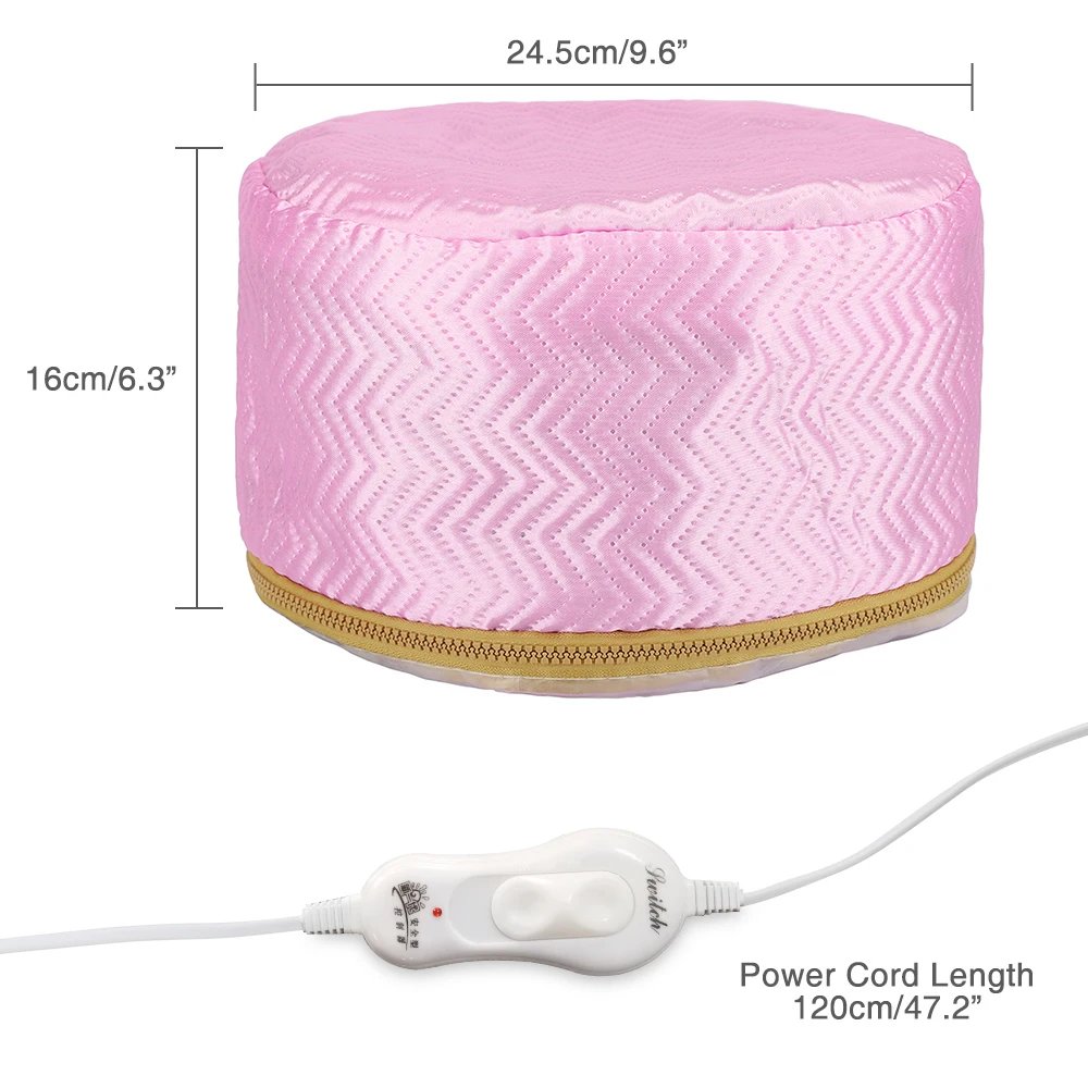 Thermal Treatment Hair Cap Heating Hair Steamer Nourishing Care Accessories Bonnets for Women Hair Dryer Home Spa Salon Styling - Image 15